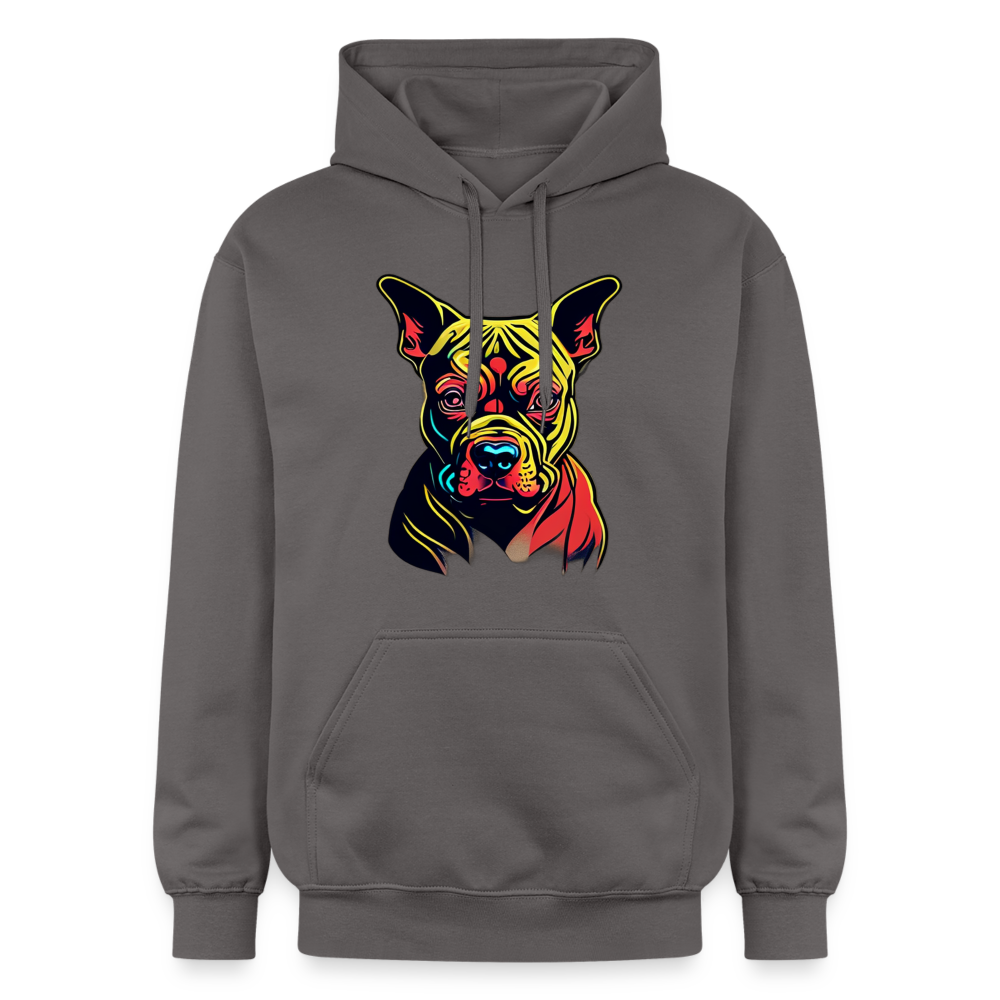 Gildan Unisex Softstyle® Midweight Hoodie Colored Dog.