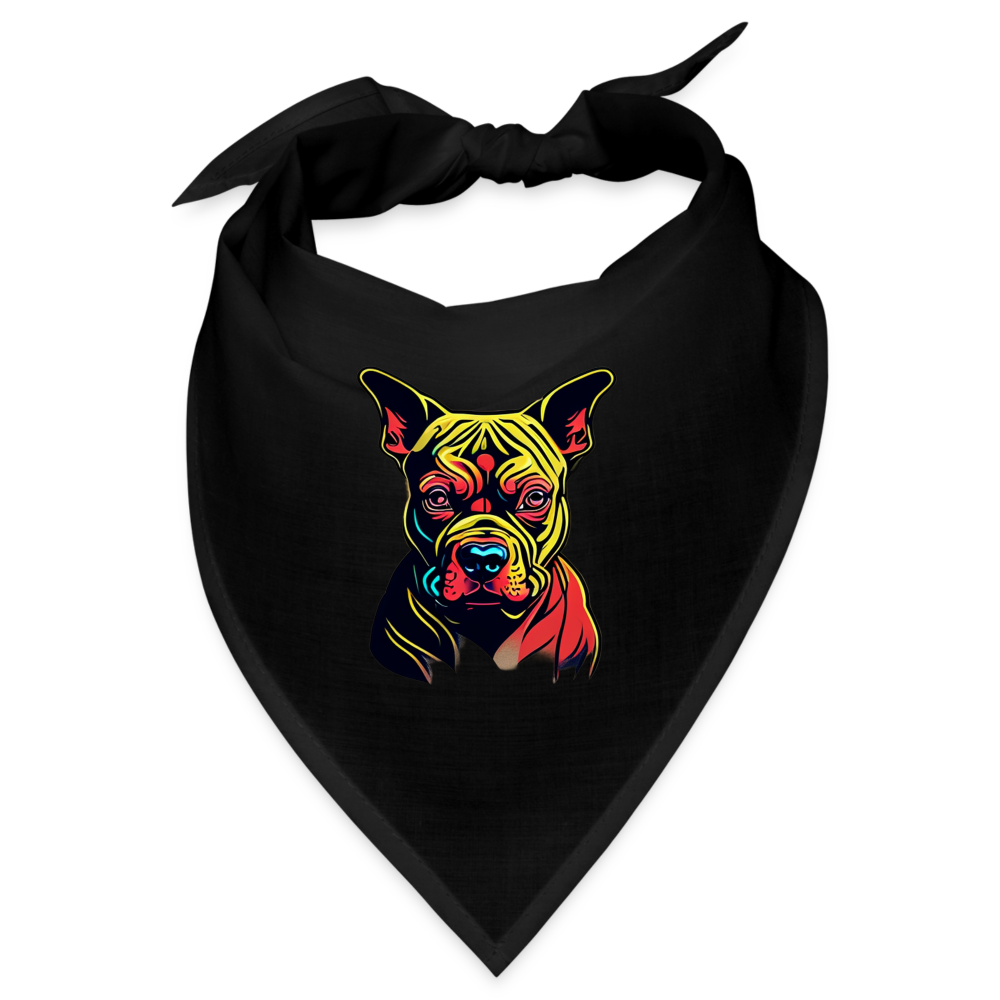 Bandana Colored Dog.